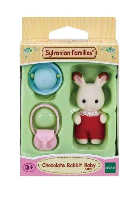 Sylvanianische Familien | Hasenbaby mit Schokoohren 5405